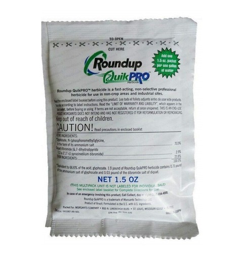 Roundup quikpro packets - 15,