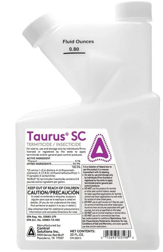 Taurus insecticide termite - sc,