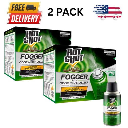 Hot shot indoor fogger bug - shot,