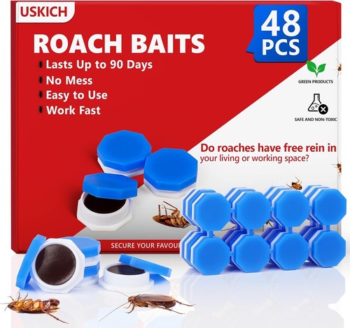 Pcs cockroach gel - 48, bait