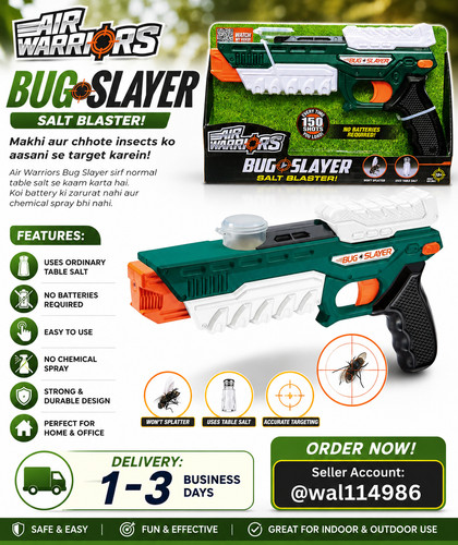Bug slayer salt blaster - blaster,