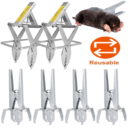 4pack mole trap - trap, scissor
